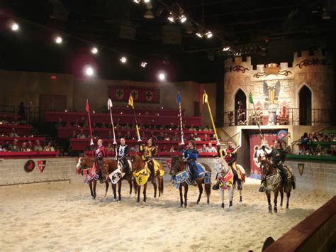 Medevil times - 4510 W. Irlo Bronson Memorial Hwy.Kissimmee, FL 34746. Experience North America’s most popular dinner attraction! Step back in time to the 11th century and embark on an unforgettable journey! Her Majesty invites you to her tables for feasting and an epic medieval tournament.